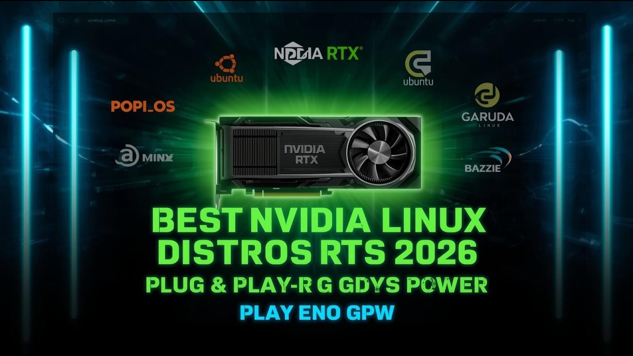 Top 5 Linux Distros with Native NVIDIA GPU Support in 2026 (Perfect for Gaming & AI)