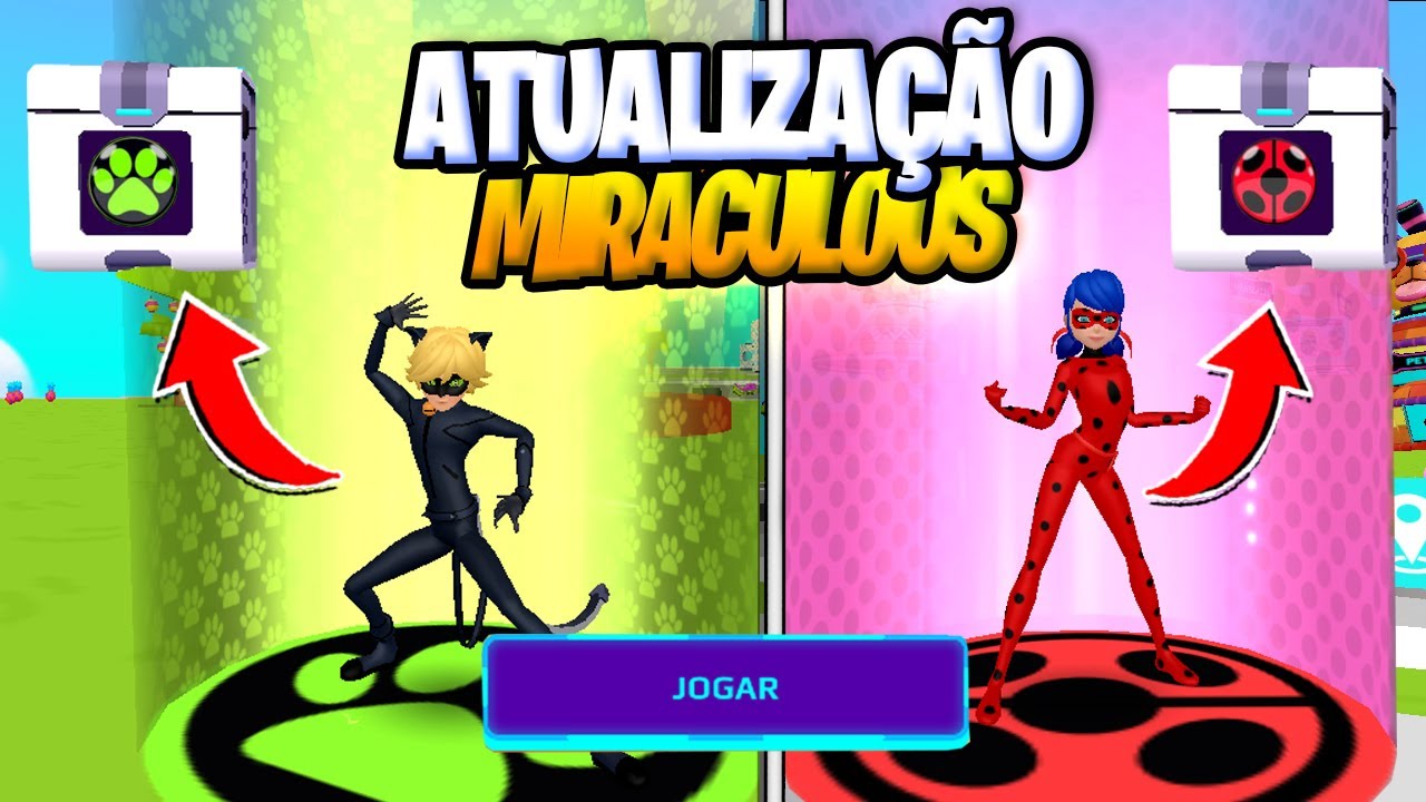 ATUALIZOU! CHEGOU A ATUALIZAÇÃO DOS MIRACULOUS NO PK XD