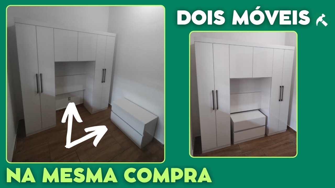 REVIEW: Guarda Roupa Com Criado | Porto | Carraro