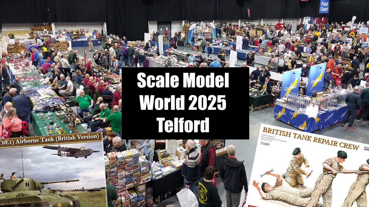 SMW: Что я купил на выставке Scale Model World Telford 2025?