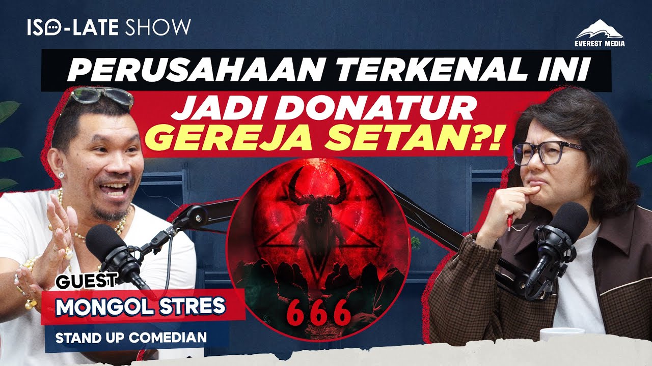 MONGOL STRES UNGKAP KEKEJIAN DARI GEREJA SETAN! - Iso-Late Show #everestmedia