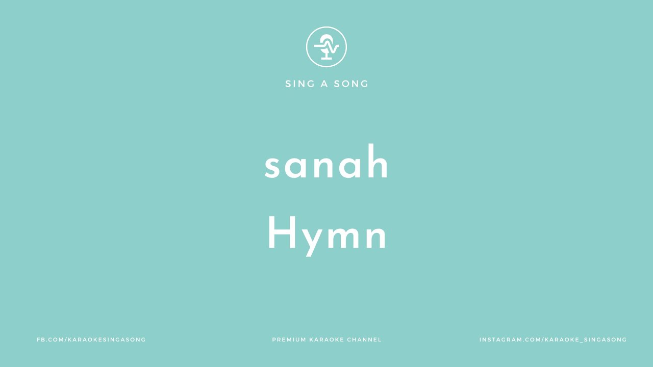 sanah - Hymn (J. Słowacki) (Karaoke/Instrumental)