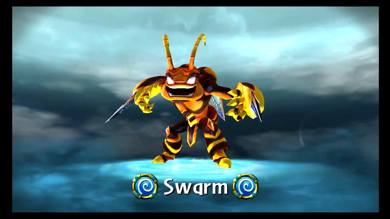 Skylanders nightmare Robo Kaos vs Swarm