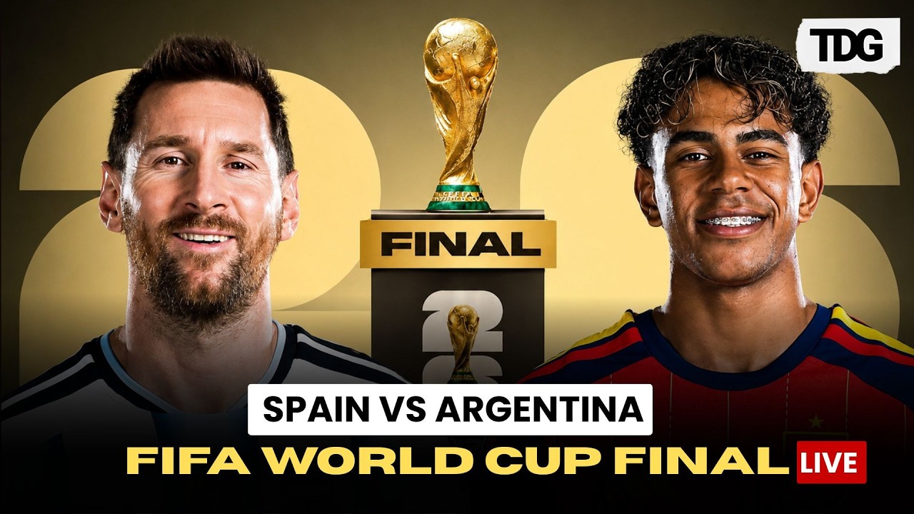 World Cup Final 2026 LIVE | Spain vs Argentina | FIFA Unveils Historic World Cup Champions Rings