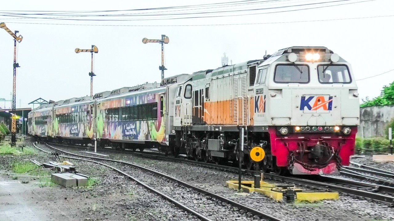 PENAMPAKAN LIVERY BARU RANGKAIAN KA GAJAYANA MENYAMBUT BULAN RAMADHAN & IDUL FITRI 2026‼️