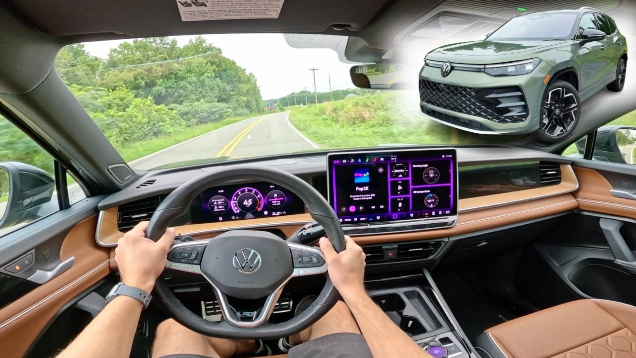 2025 Volkswagen Tiguan SEL R-Line ASMR Tour Avocado Green EXCLUSIVE!