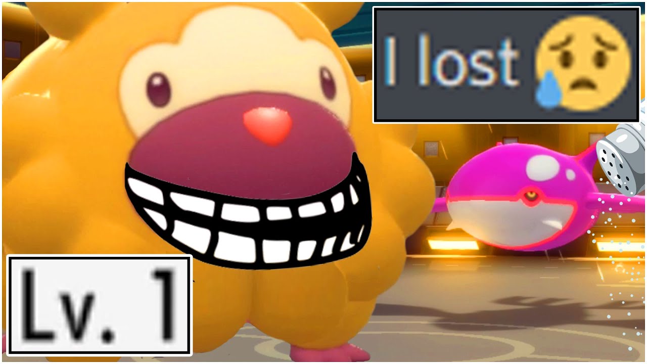 ★~EPIC BIDOOF SWEEP~★ Level 1 Bidoof Trolls ANGRY KID ! - Level 1 Pokemon Sweep