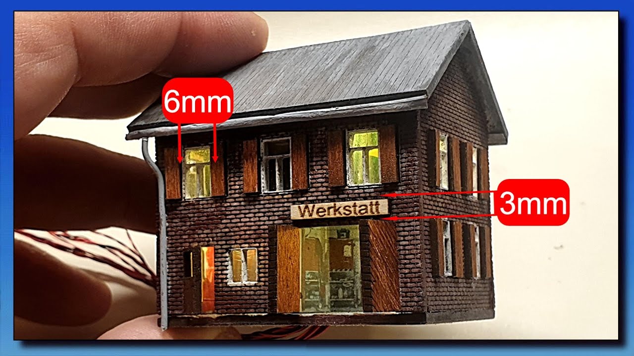 100% DIY Mini House Diorama