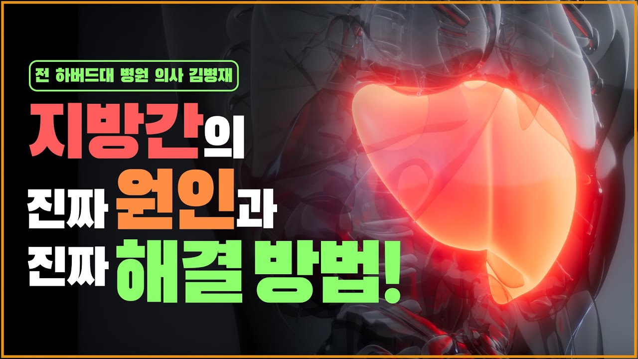 이렇게 먹으면 지방간 해결됩니다. - 비알콜성 지방간