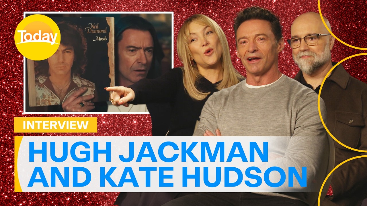 Hugh Jackman and Kate Hudson chat about ‘Song Sung Blue’ | Today Show Australia
