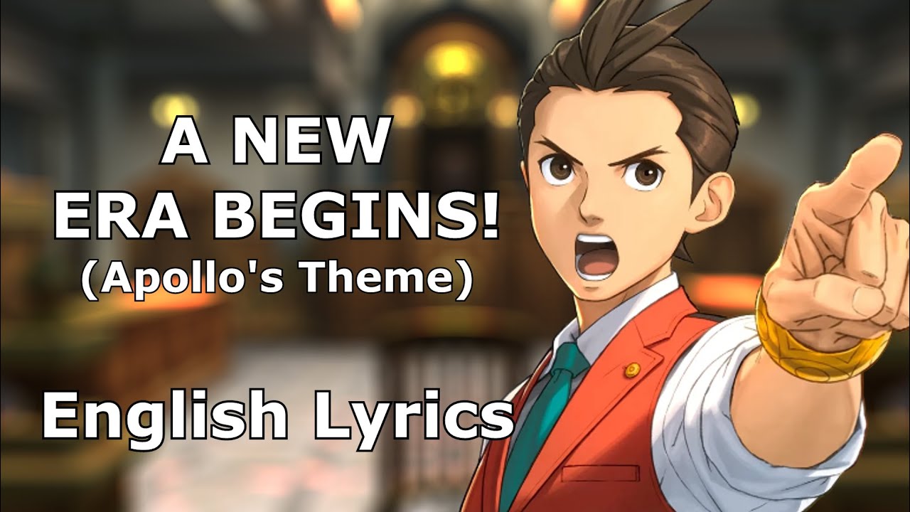 Apollo Justice's Theme♪┊ENG LYRICS♫ ○【Cammie☕Mile 】