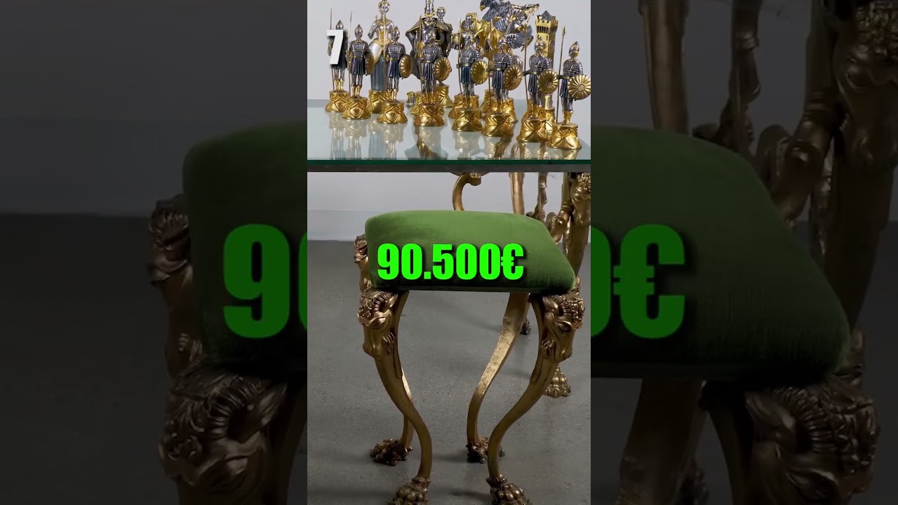 LE 10 SCACCHIERE PI&Ugrave; COSTOSE DI SEMPRE 🤑#shorts #chess #scacchi #viral #topg #top