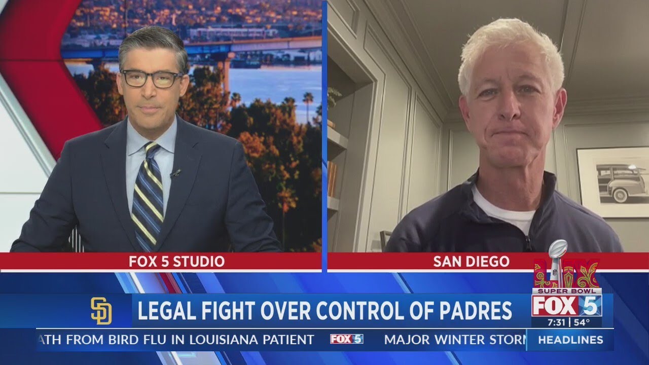 Legal Fight Over Control of The Padres