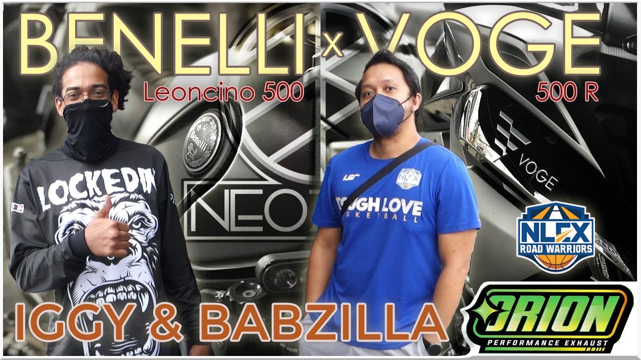 Orion Exhaust - Benelli Leoncino 500 x Voge 500 R | Iggy and Babzilla | Neozeke