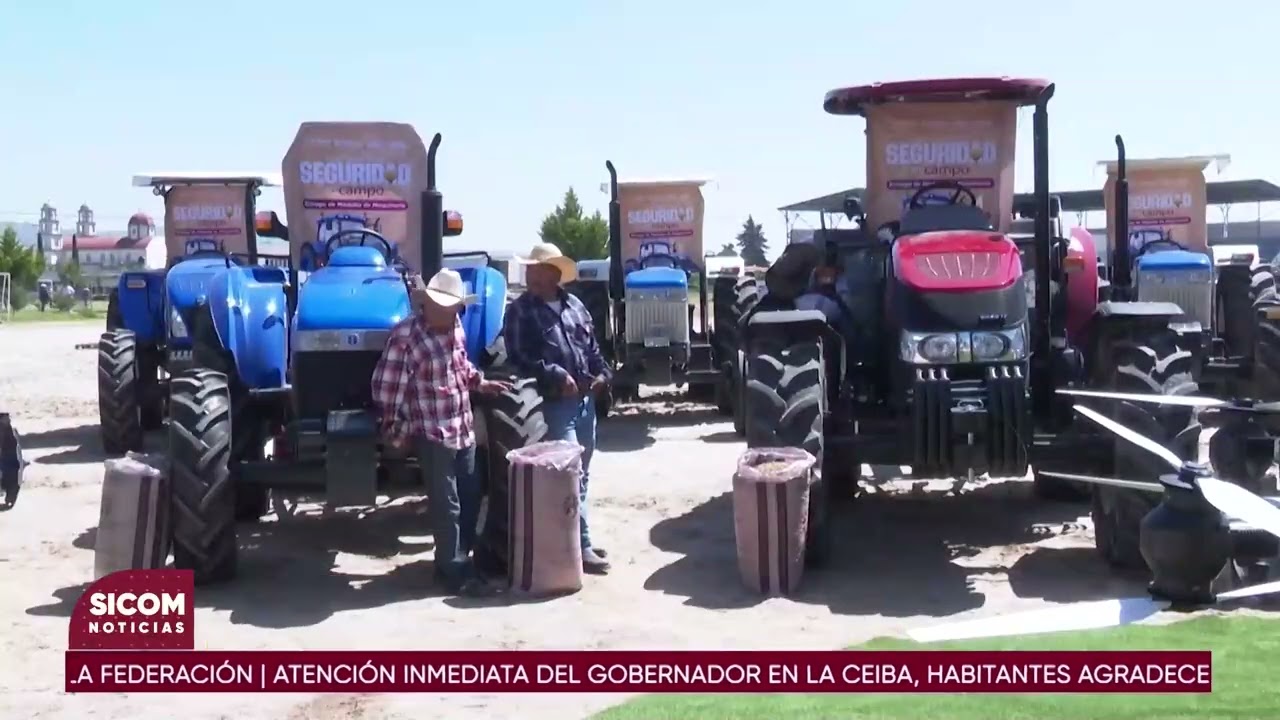 🌾💪 El campo poblano se reactiva con inversión histórica