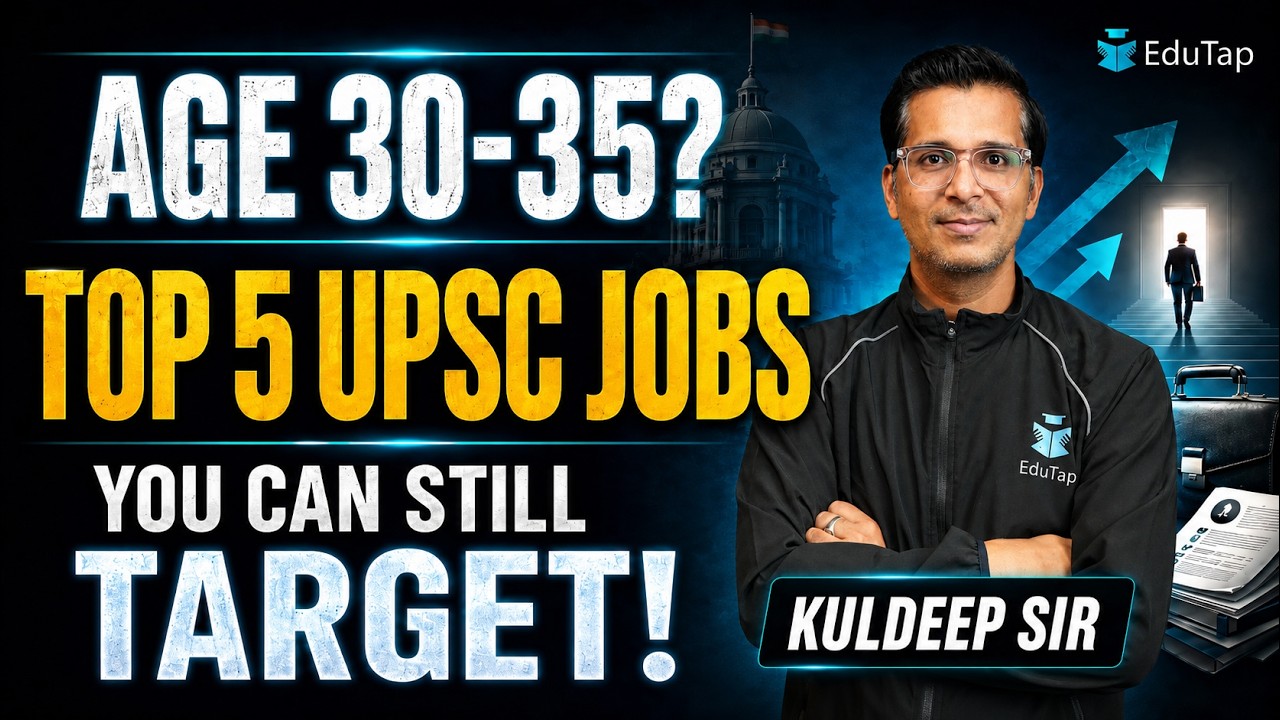 Top 5 UPSC-Conducted Government Jobs for 30&ndash;45 Age Group