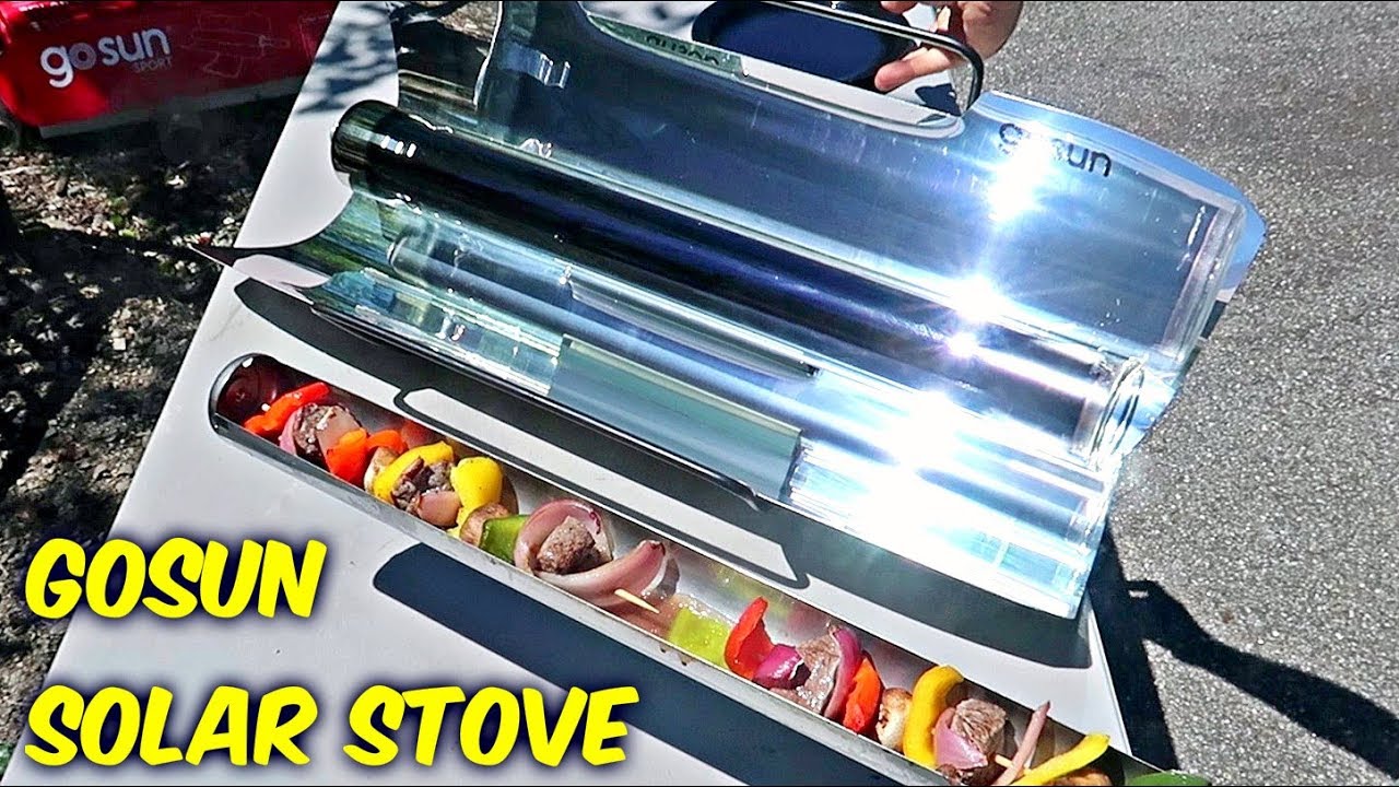 Testing GoSun Solar Stove