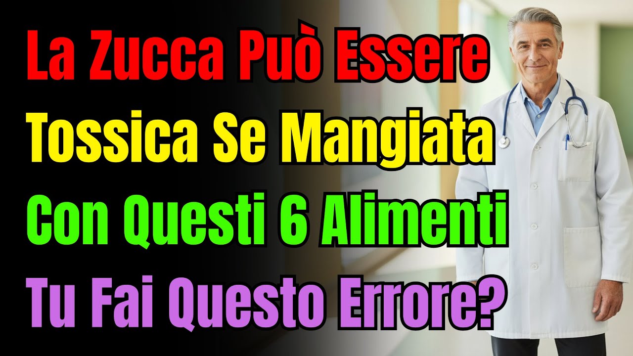 L'errore Mortale Con La Zucca: Non Abbinarla Mai A Questo. I 6 Cibi Che La Rendono Un Veleno.