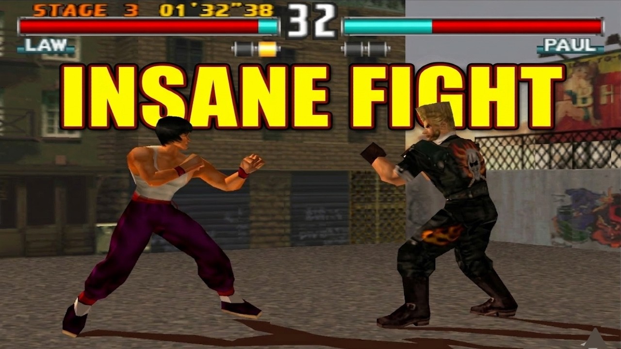 В Tekken 3 Лоу против Пола в безумном аркадном режиме – кто победит? [4K]