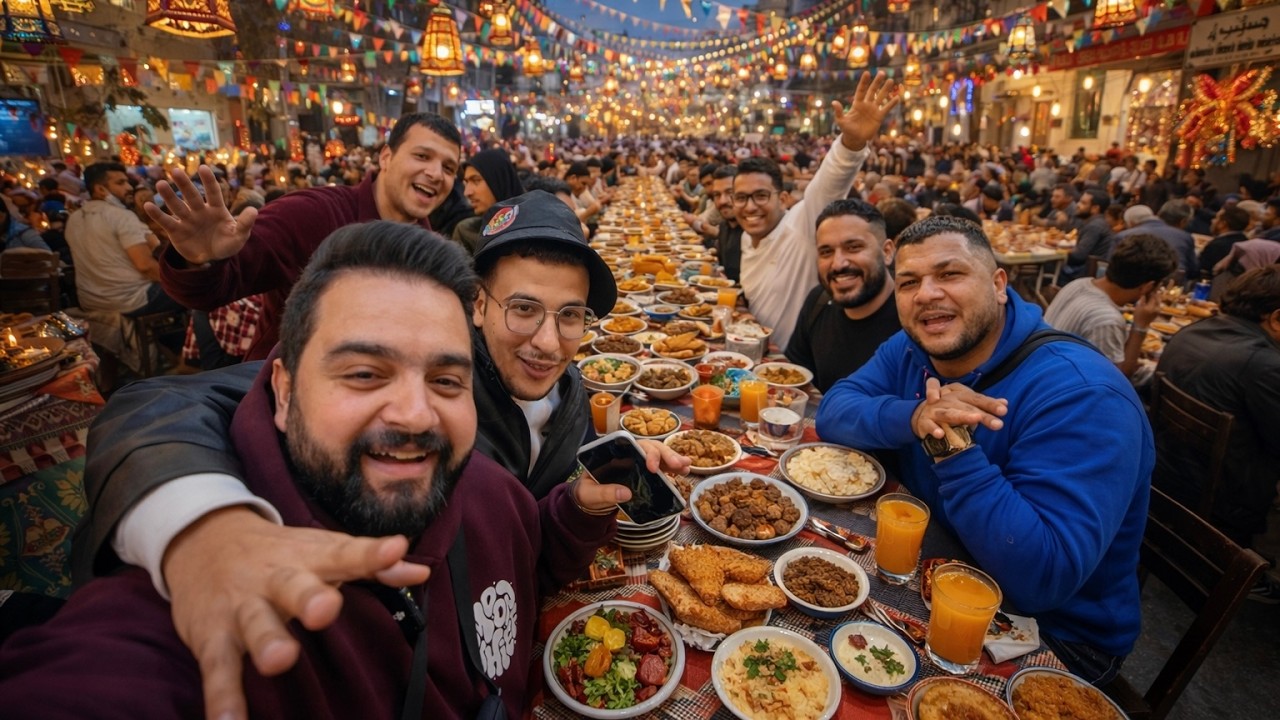 ملحمة المطرية 2026.. أطول مائدة إفطار في العالم بروح مصرية مبهجة! 🌙🇪🇬