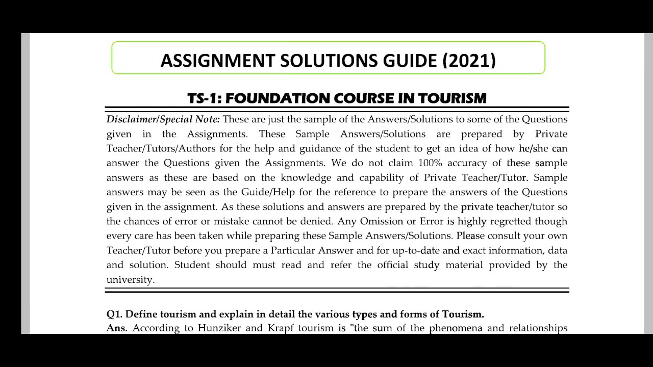 TS 1 Solved Assignment 2021/ watsapp for pdf  6203869593