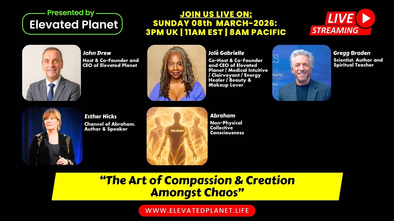 Trailer: The Art of Compassion & Creation Amongst Chaos with Gregg Braden, Abraham & Esther
