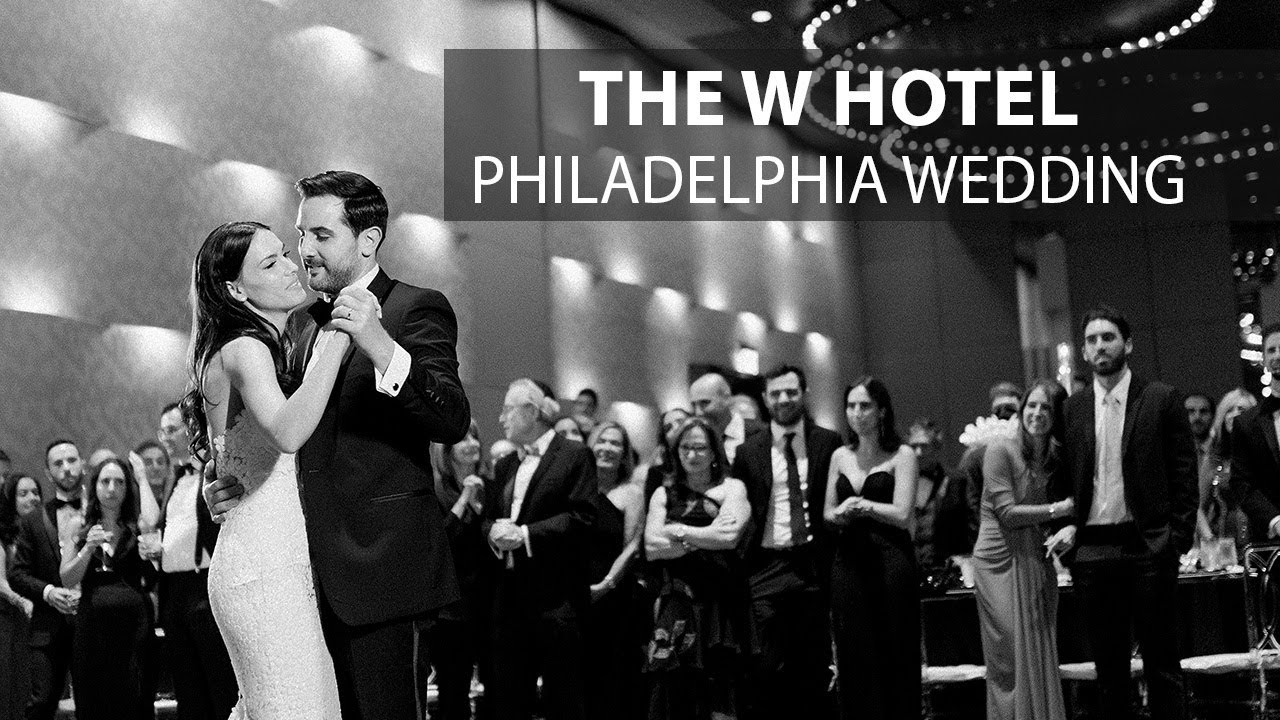 The W Hotel Philadelphia Wedding  - Chelsea & Tomer