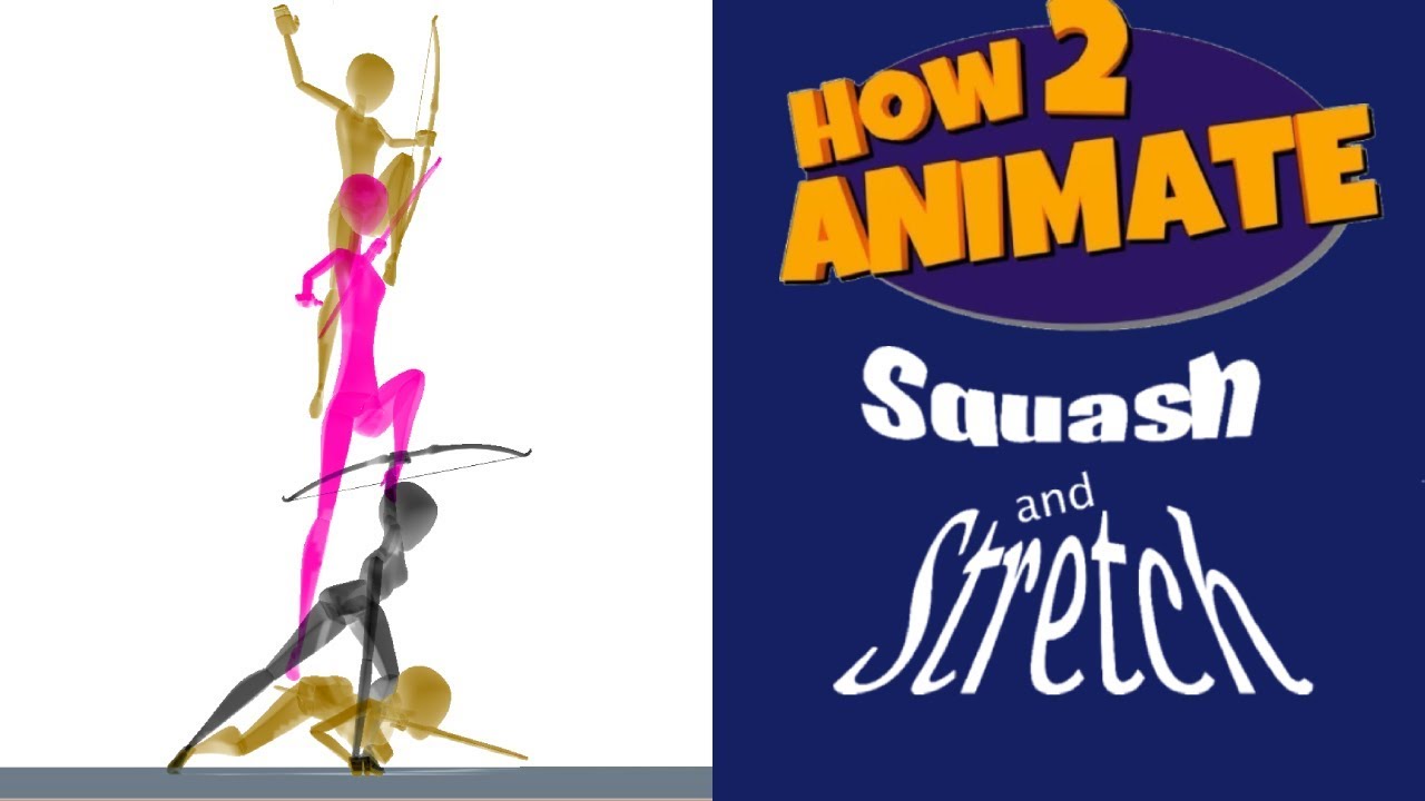 Squash and Stretch In Animation | How2Animate