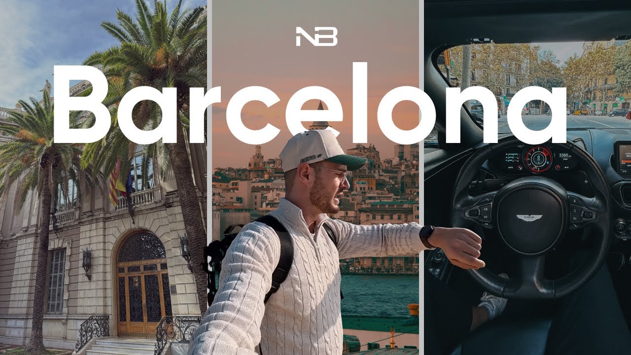Flying to Barcelona to drive my first ASTON MARTIN V8 Vantage Roadster | 4K Travel VLOG
