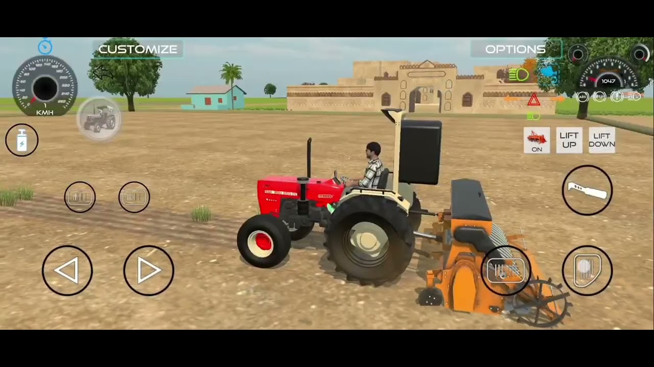 Indian tractor game 