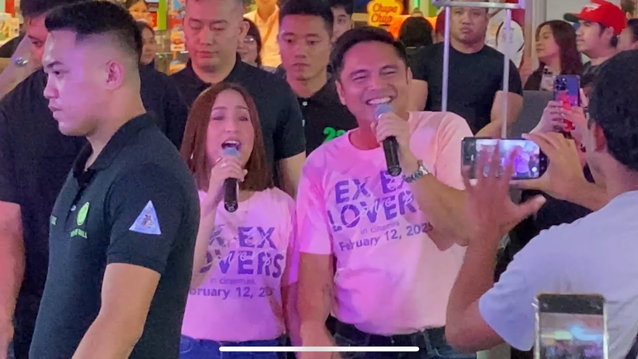MARVIN AGUSTIN JOLINA MAGDANGAL - EX EX LOVERS MALL SHOW AT FISHER MALL QUEZON AVE