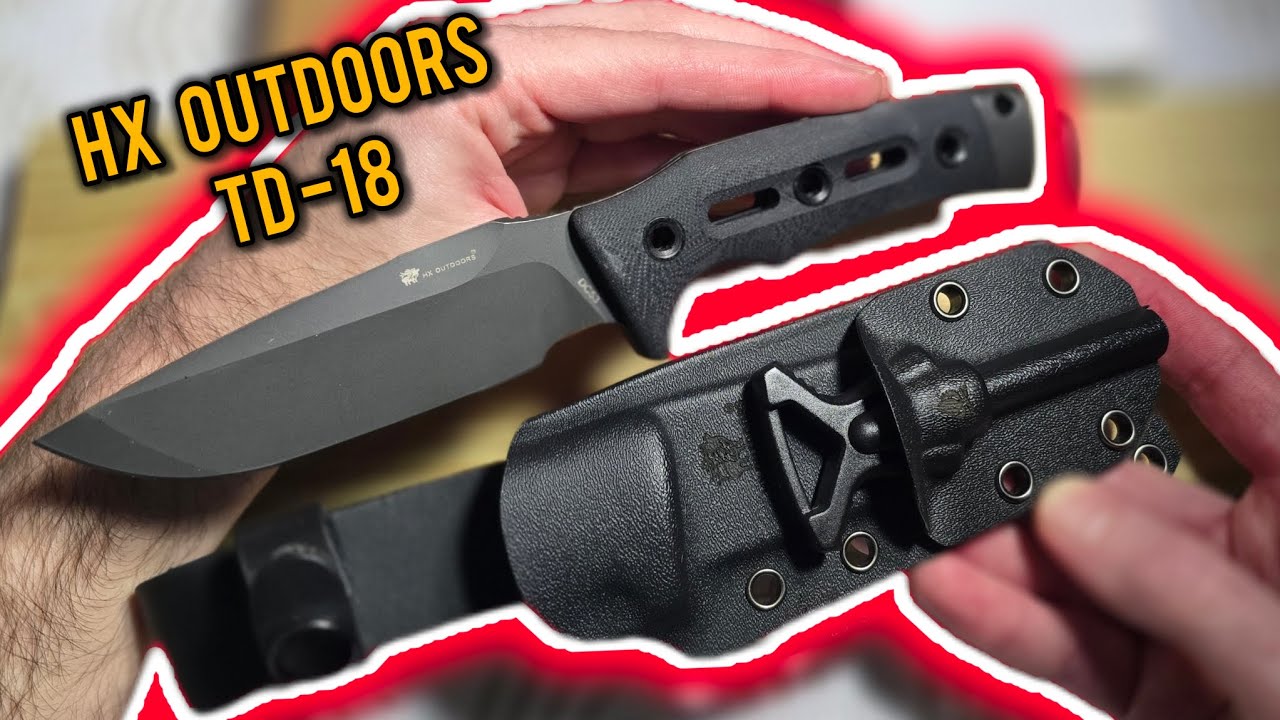 First Look at HX Outdoors TD-18 camp/utility fixed blade
