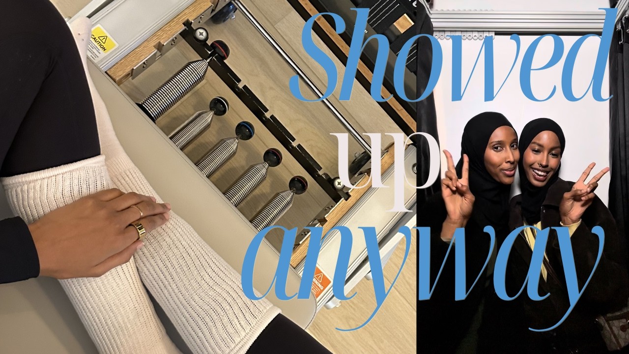 spend the week with me | gym, matcha & sister time