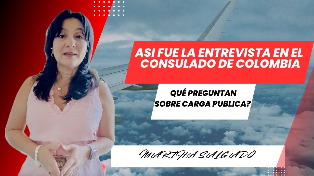 ASÍ FUE LA ENTREVISTA EN CONSULADO DE COLOMBIA después de SUSPENDER La  EMISION VISAS DE INMIGRANTES