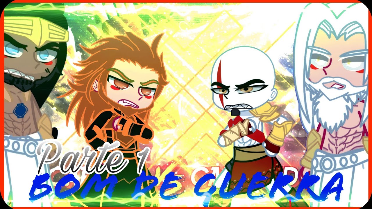 {GC🇧🇷/🇺🇲} Deuses (GOW) reagindo: O ''BOM DE GUERRA'' - PARÓDIA DO JOGO @Voice Makers Parte 1