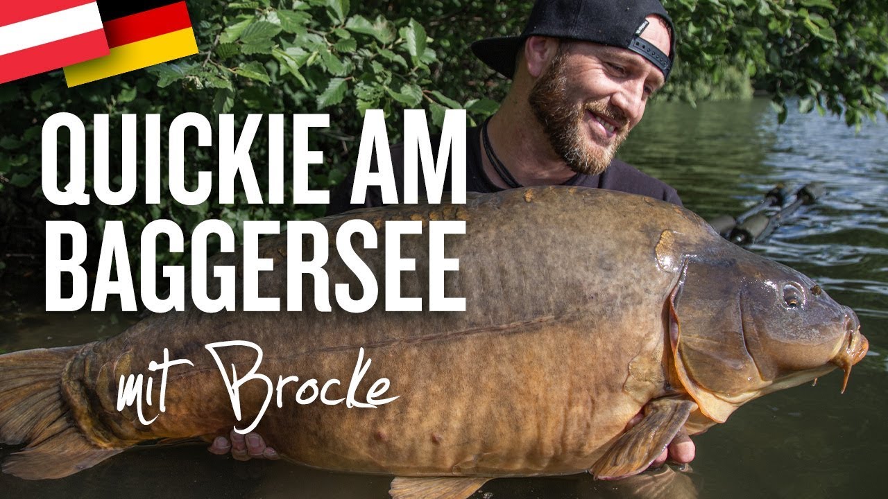 Quickie am Baggersee - Karpfenangeln mit Björn 'Brocke' Brockmann