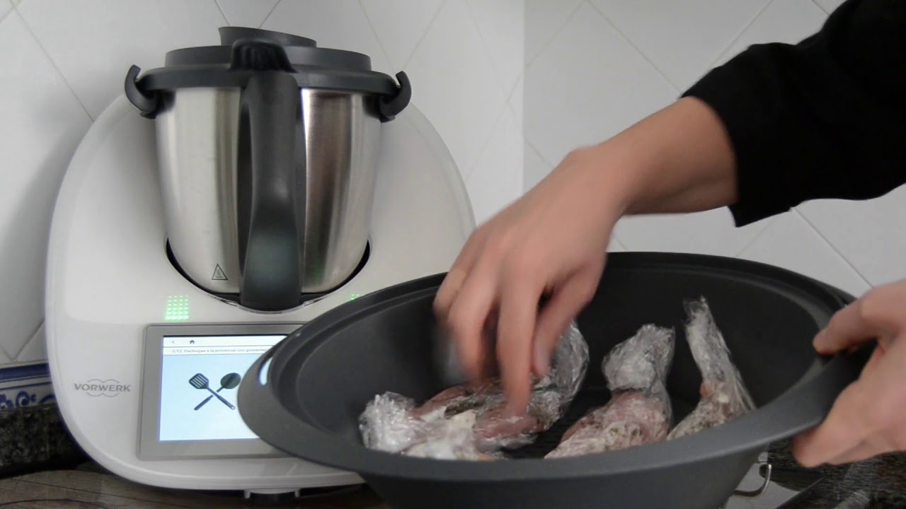PECHUGAS A LA PROVENZAL CON GUISANTES Y TOMATITOS con Thermomix®