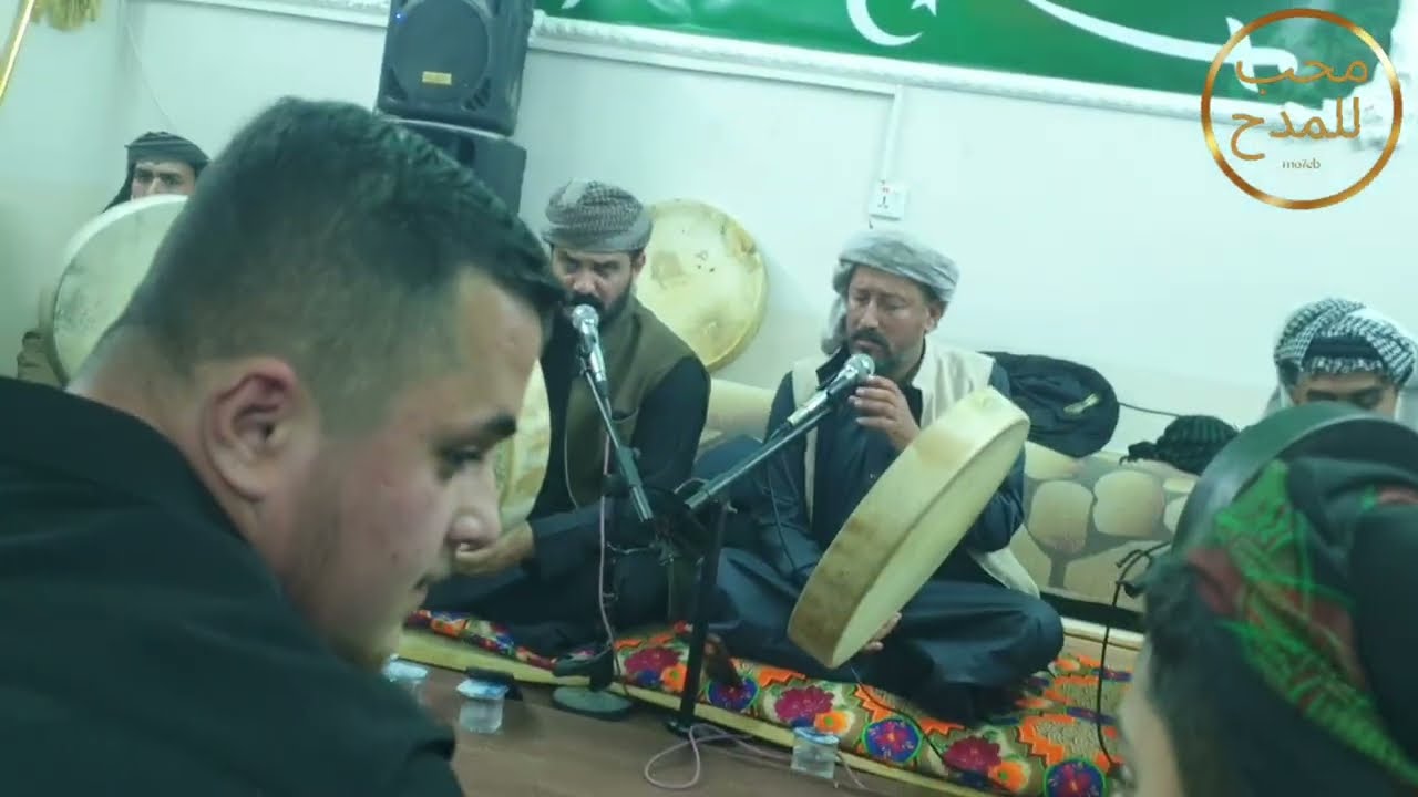 مشاركة المداحين السيد احمد عزالدين والسيد رعد طيب النعيمي 