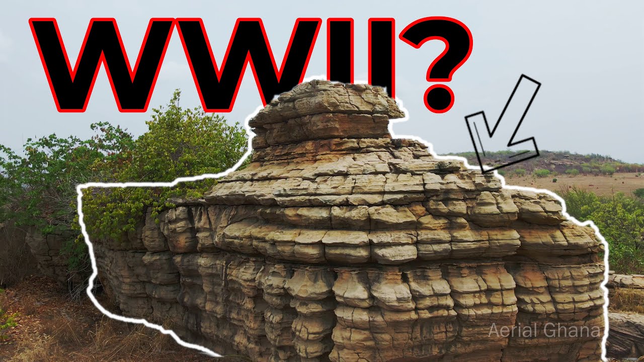 Remnants of WWII are on THIS MOUNTAIN IN GHANA - Aerial Ghana Episode 3