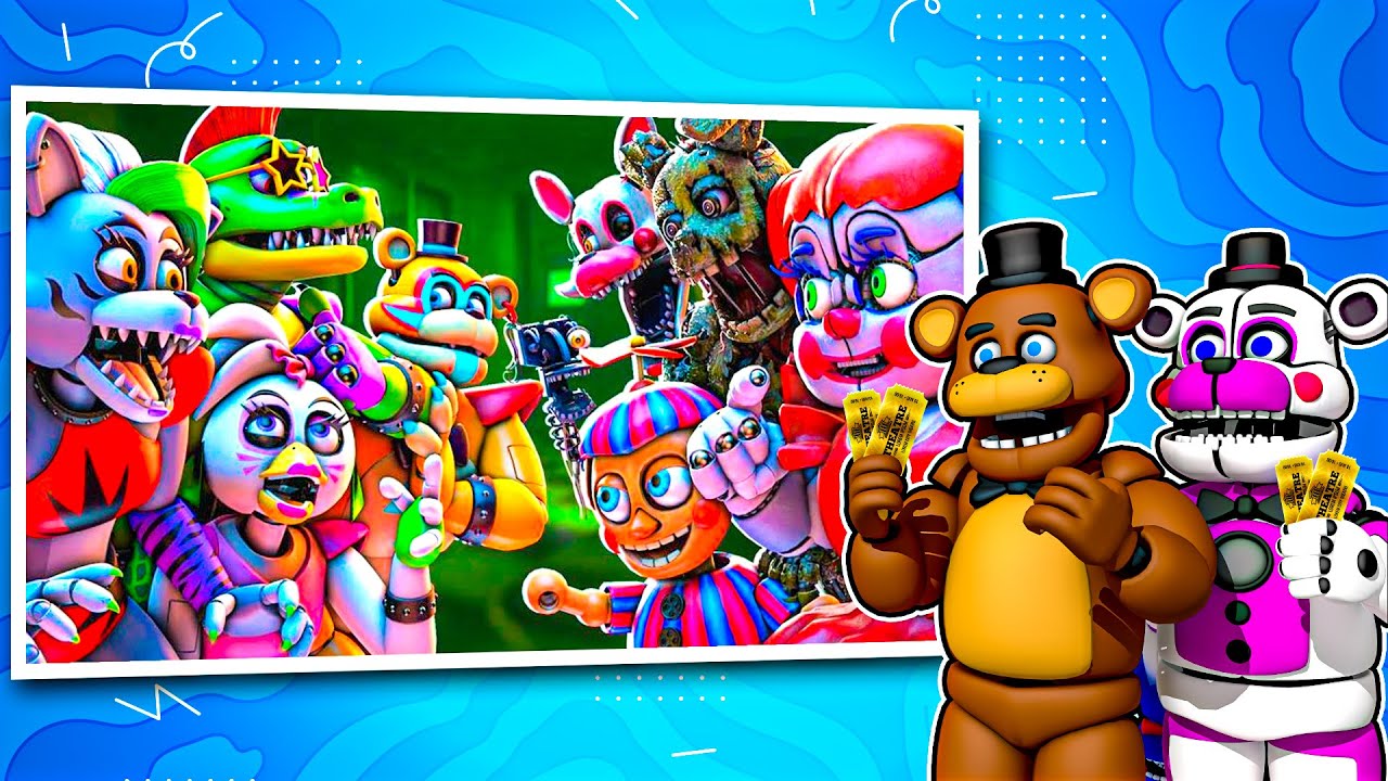FNAF SECURITY BREACH vs FNAF VR REACT with Freddy and Funtime Freddy