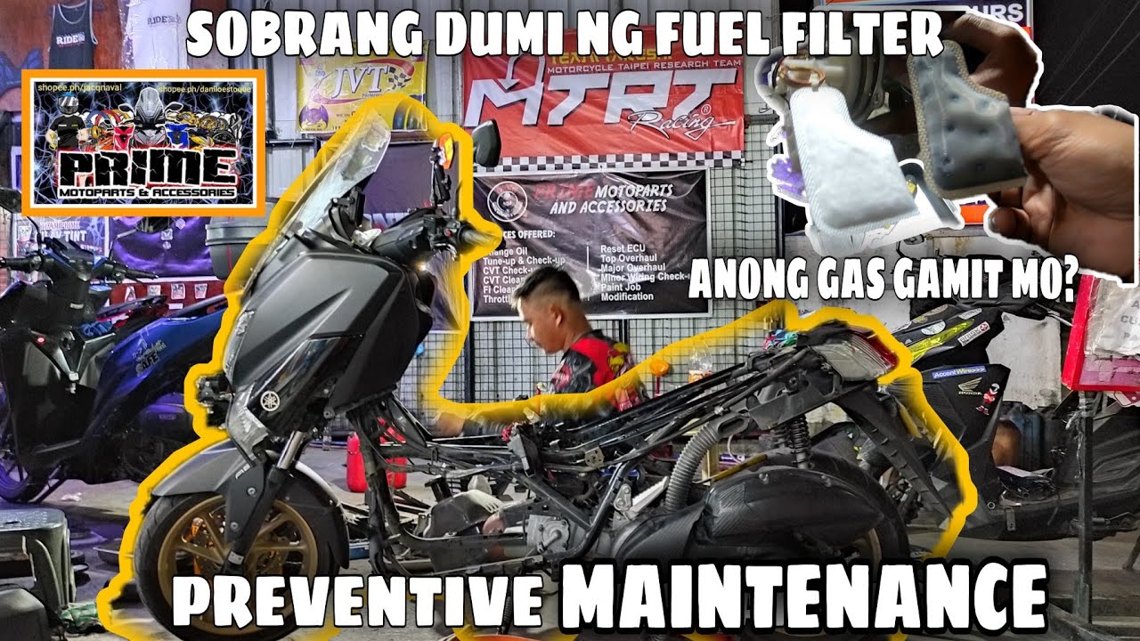 NMAX PREVENTIVE MAINTENANCE / IWAS SAKIT SA ULO / 47K ODO METER / PRIME MOTOPARTS & ACCESSORIES /