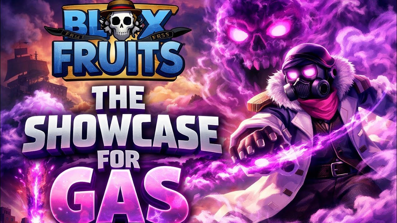Roblox Bloxfruit Show Case Gas Fruit