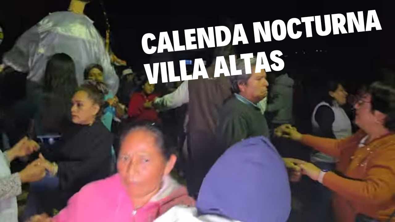 CALENDA NOCTURNA 2024 SAN ILDEFONSO VILLA ALTA TERCER VIERNES DE CUARESM 2024