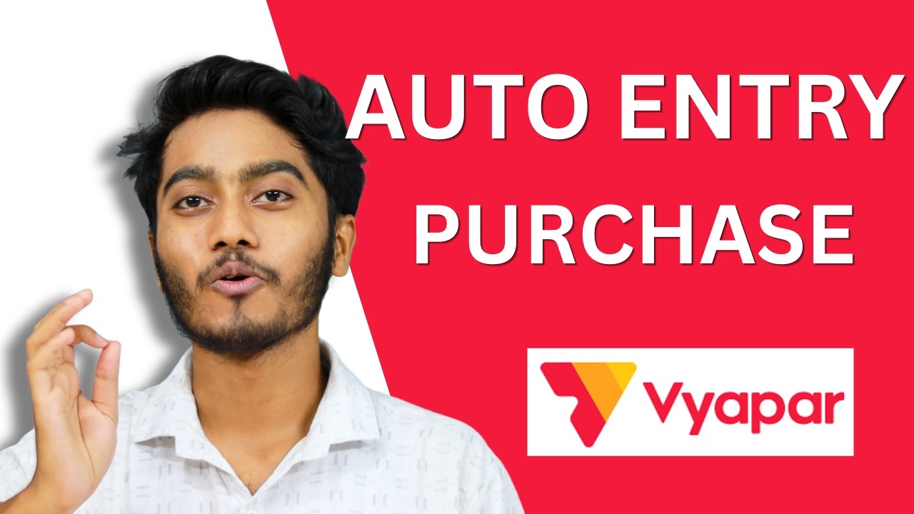 Auto Purchase Entry in Vyapar App Desktop | Time Bachane Ka Secret 😱