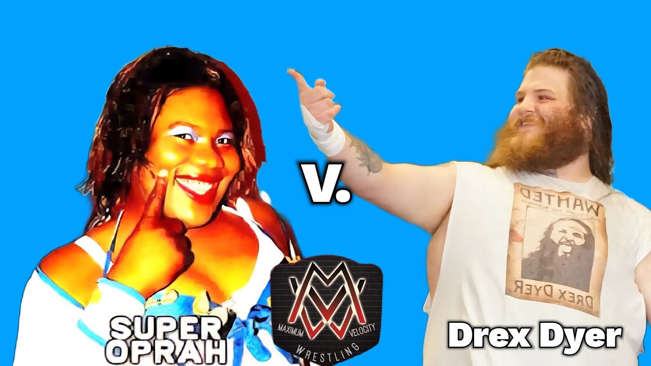 Drex Dyer V. Super Oprah #fullmatch #fancam #prowrestling