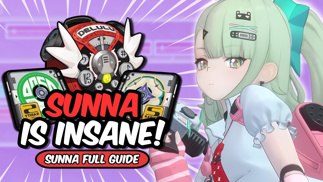 SUNNA IS AN AMAZING SUPPORT BUT... | Best Sunna Guide, Build & Showcase! - Zenless Zone Zero