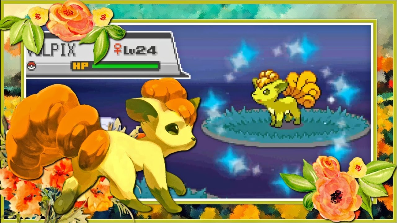 LIVE!! Shiny Vulpix in SoulSilver after 3841 REs [BQ #7]