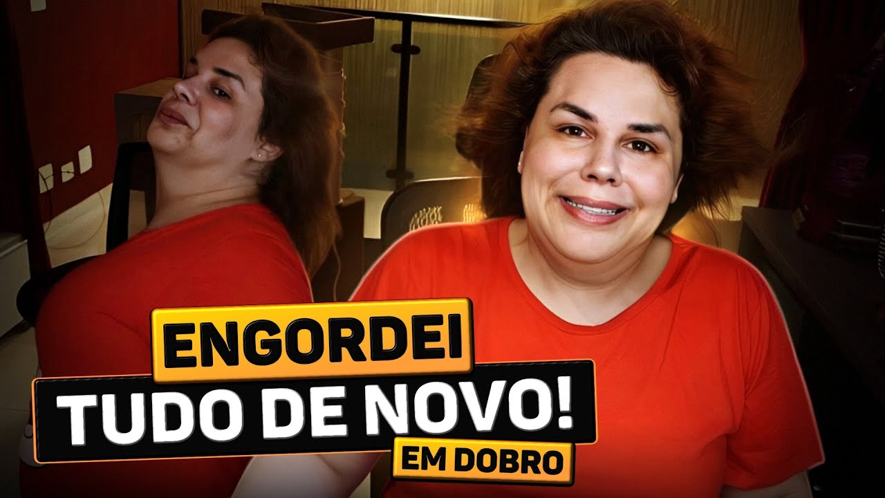 T&Ocirc; IMENSA, E AGORA? Como ENGORDEI TANTO em POUCOS MESES