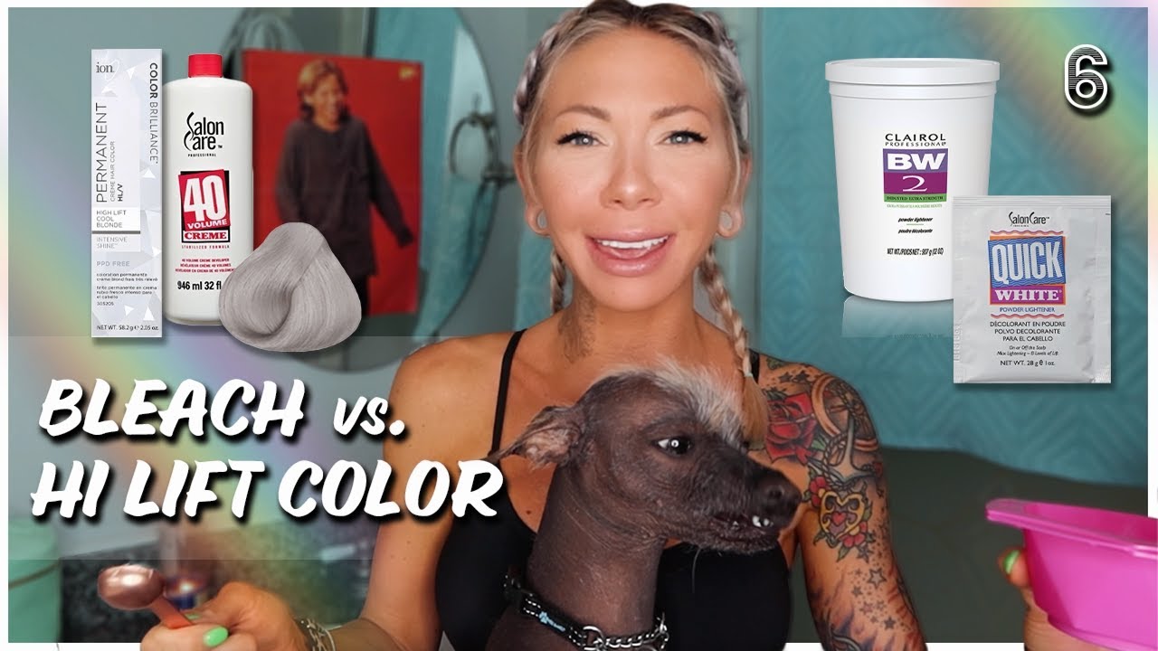 Осветление против Hi Lift Color | Ретушь корней