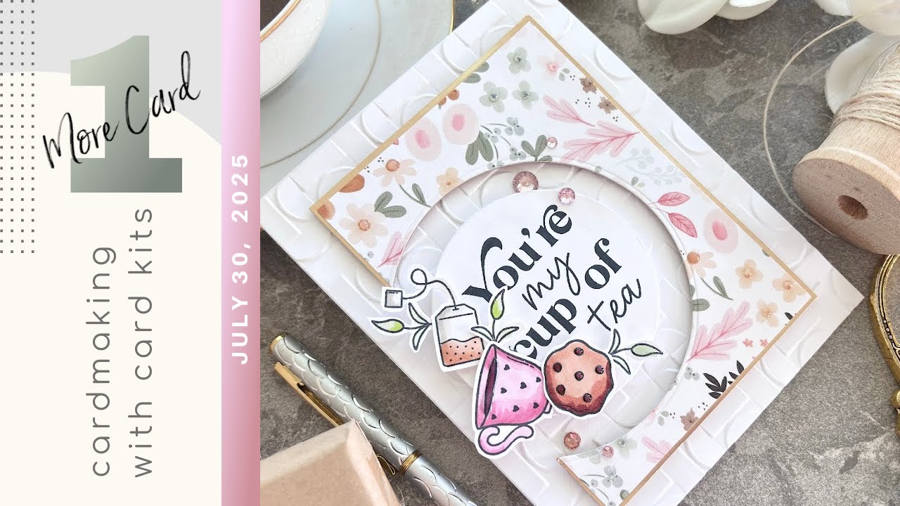 Simon Says Stamp August 2025 Card Kit | One More Friendship Card  | Card Making Ideas